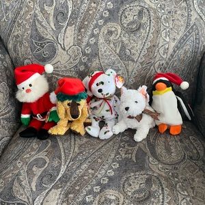 Christmas Beanie Babies